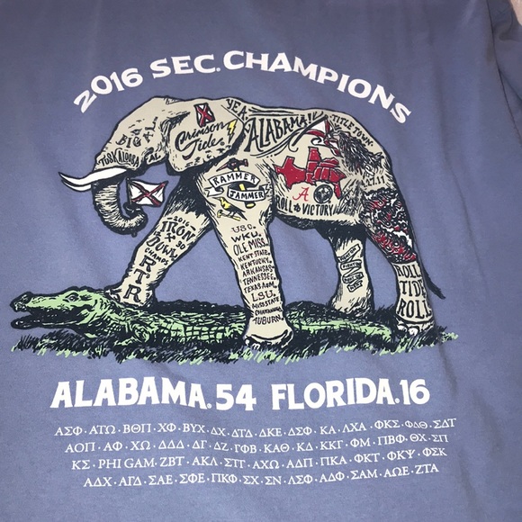 alabama 2016 sec championship shirt